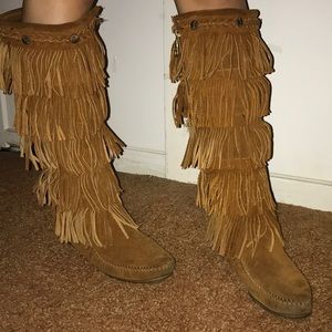 Moccasins Boots size 7 1/2